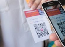 Doneren via een QR-code in plaats van PIN