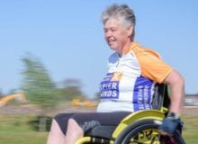 Karin rolt 24 uur in de strijd tegen spierziekten