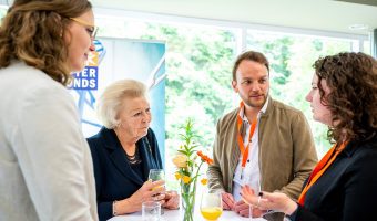 Prinses Beatrix wederom aanwezig op ons symposium voor jonge onderzoekers