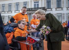 Koninklijk bezoek op Het Oranjepad