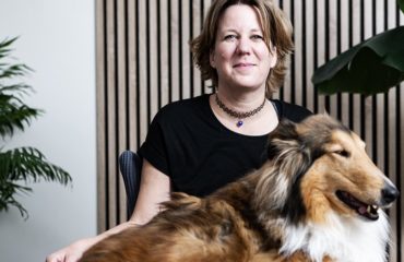 Natasja spierziektepatiënt Pompe hond