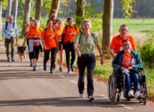 Het Oranjepad: wandelen of fietsen voor onderzoek naar spierziekten