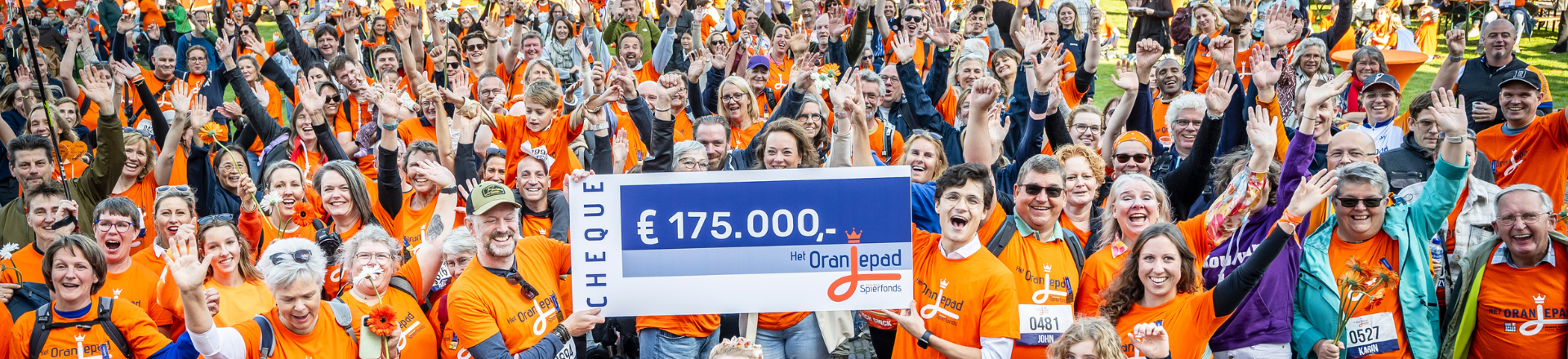 Het Oranjepad 2024: mooie opbrengst voor onderzoek