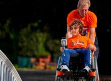 De achteruitgang van spierziekten in televisieprogramma