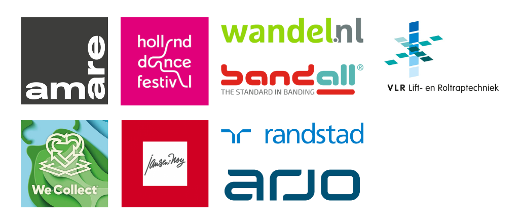 Organisaties die het Spierfonds steunen