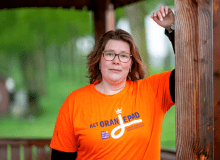 Sophia loopt het Oranjepad voor haar broers en neefjes met een spierziekte