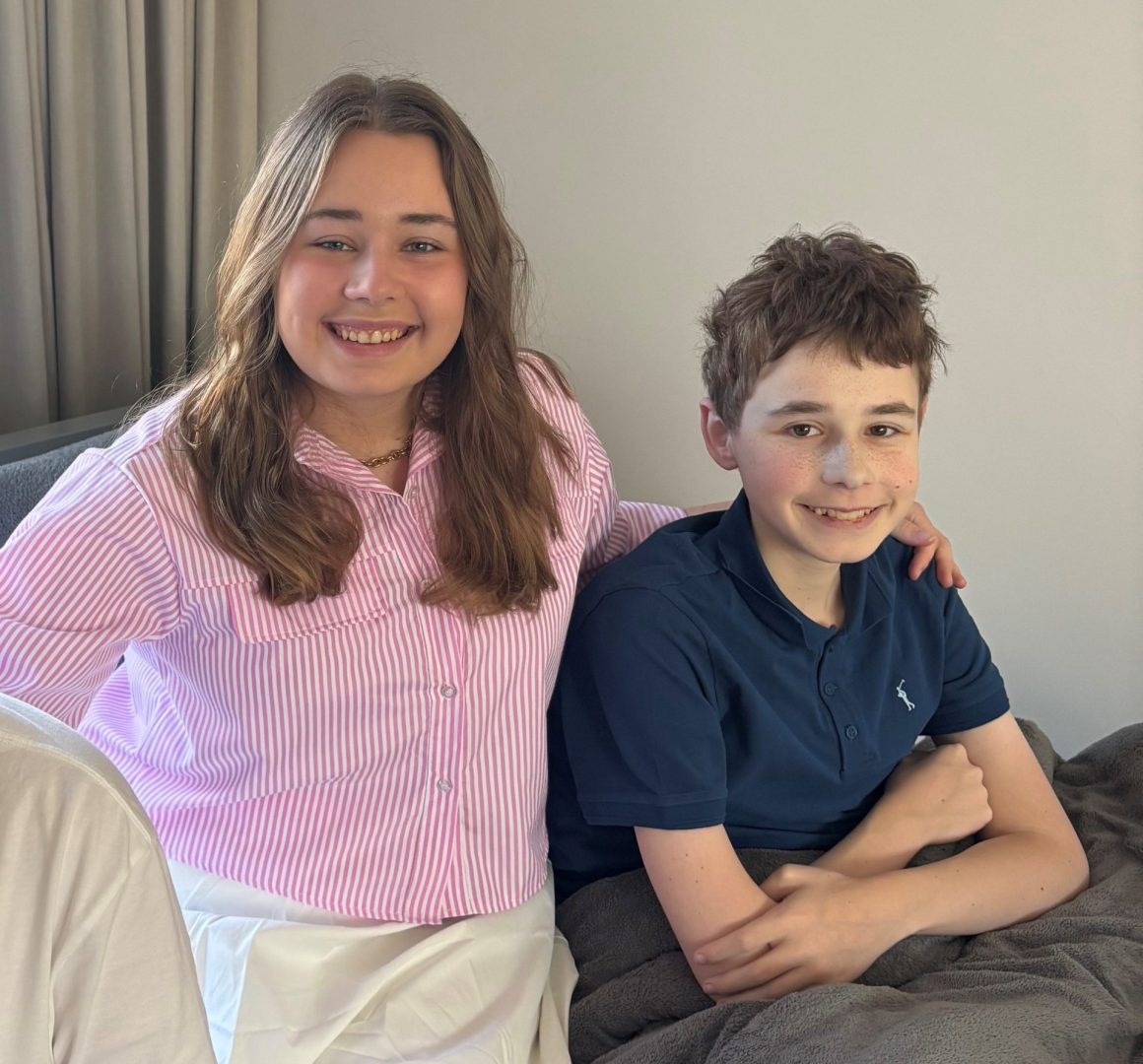 Femke en Arne spierziekte spierziektepatiënt Oranjepad