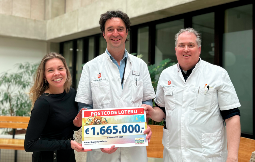 Postcode Loterij onderzoek AmsterdamUMC