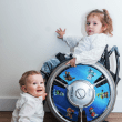 Simone en Jamay, Elena en Jack SMA spierziekte patiënt gentherapie Simone en Jamay, Elena en Jack SMA spierziekte patiënt gentherapie