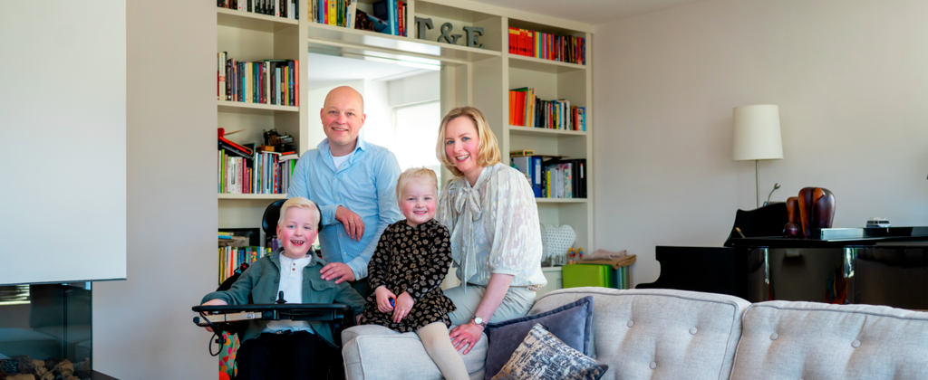 Familie Rupert Mees spierziektepatiënt SMA gentherapie