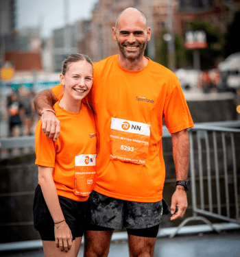 Hardlopers actievoerders hardlopen spierfonds