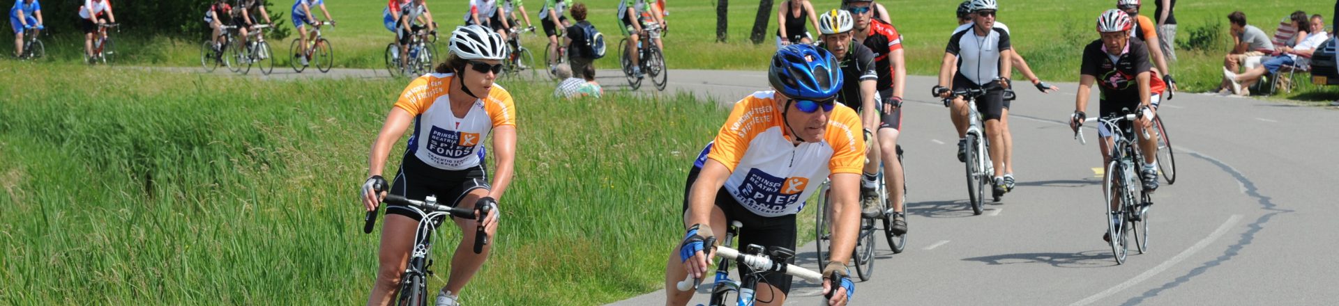 Fiets de Fietselfstedentocht voor het Spierfonds
