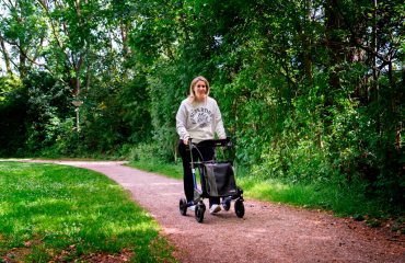 Babs spierziektepatiënt spierziekte