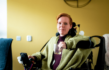 Spierziektepatiënt Nynke limb-girdle