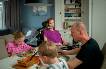 Spierziektepatiënt Kelly Spierfonds Limb Girdle