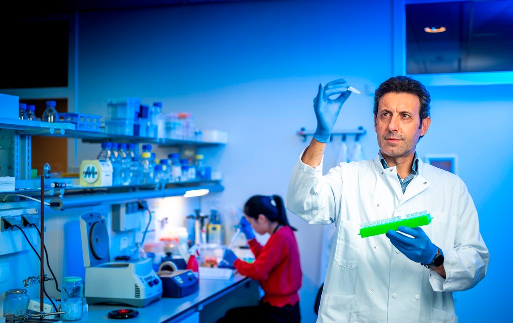 onderzoeker - manuel gonvalves - laboratorium - lumc - spierfonds