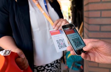 Collecteren met een QR-code Spierfonds