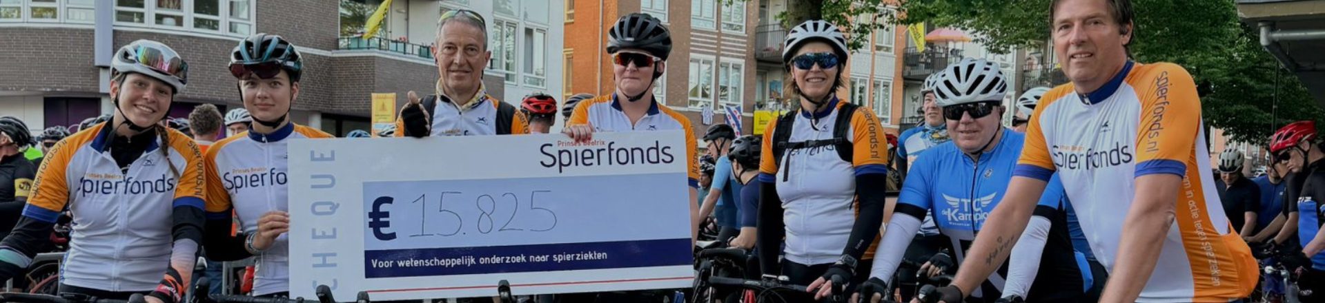 Fiets de Fietselfstedentocht voor het Spierfonds Fiets de Fietselfstedentocht voor het Spierfonds