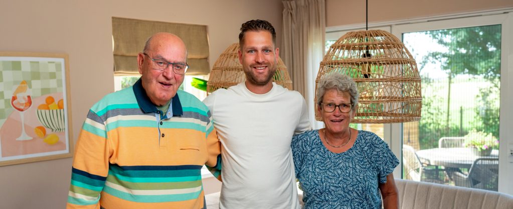 Jorrit en gezin myotone dystrofie damloop